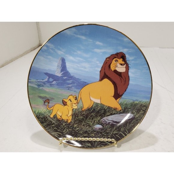 Bradford Exchange Lion King Plate Lot of 3 Circle of Life  Father Like Son - Picture 2 of 12